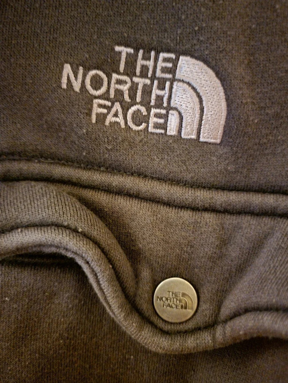 The North Face Men's Hooded Jacket in Dark Olive